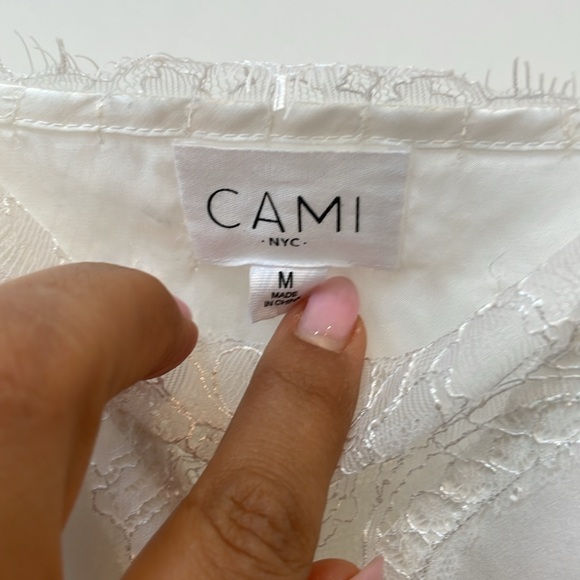 CAMI NYC white silk tank - Picture 9 of 10